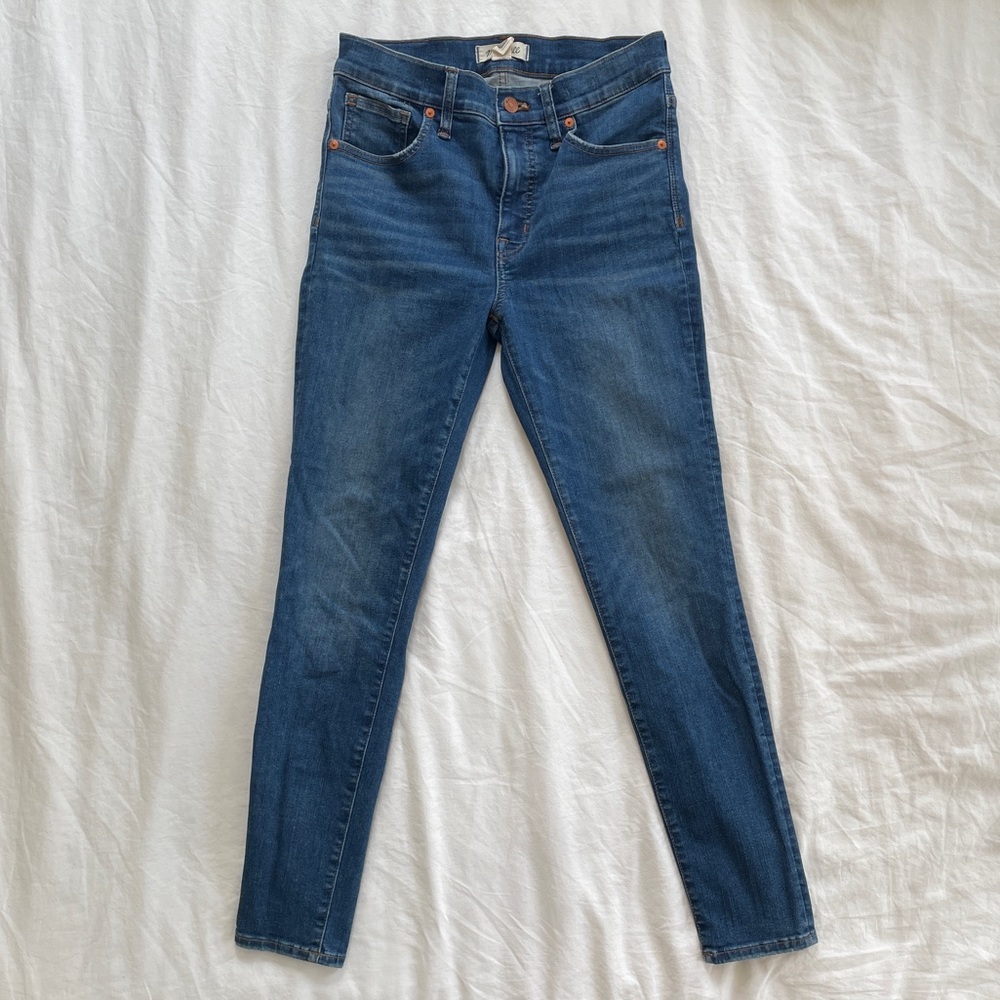 Madewell, 9" Mid-Rise Skinny Jeans, Light Denim, 28R